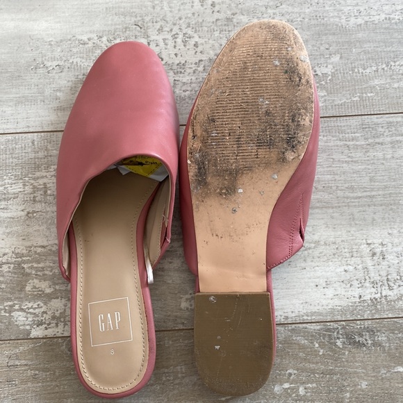 Gap Leather Mules Shoes Size 8 - Picture 4 of 4